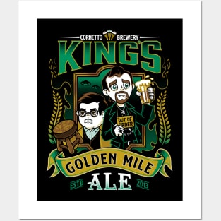 Golden Mile Ale - World's End - Craft Beer Posters and Art